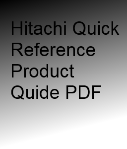 Hitachi - Cabling Quick Reference Guide